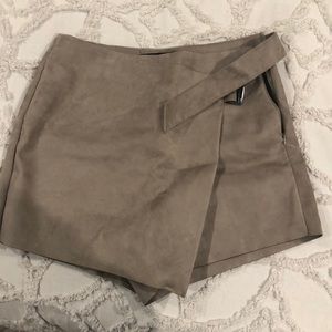 Suede Zara skort